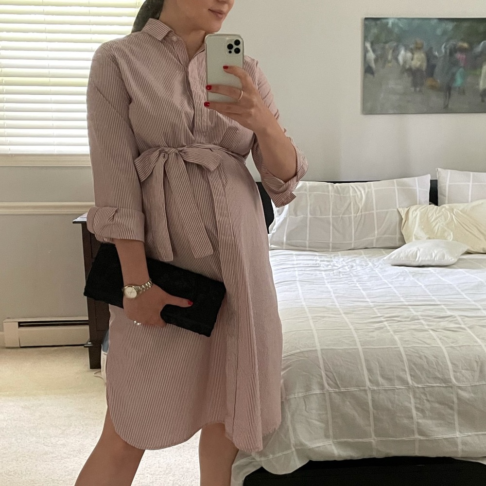 GAP Maternity Shirt Dress